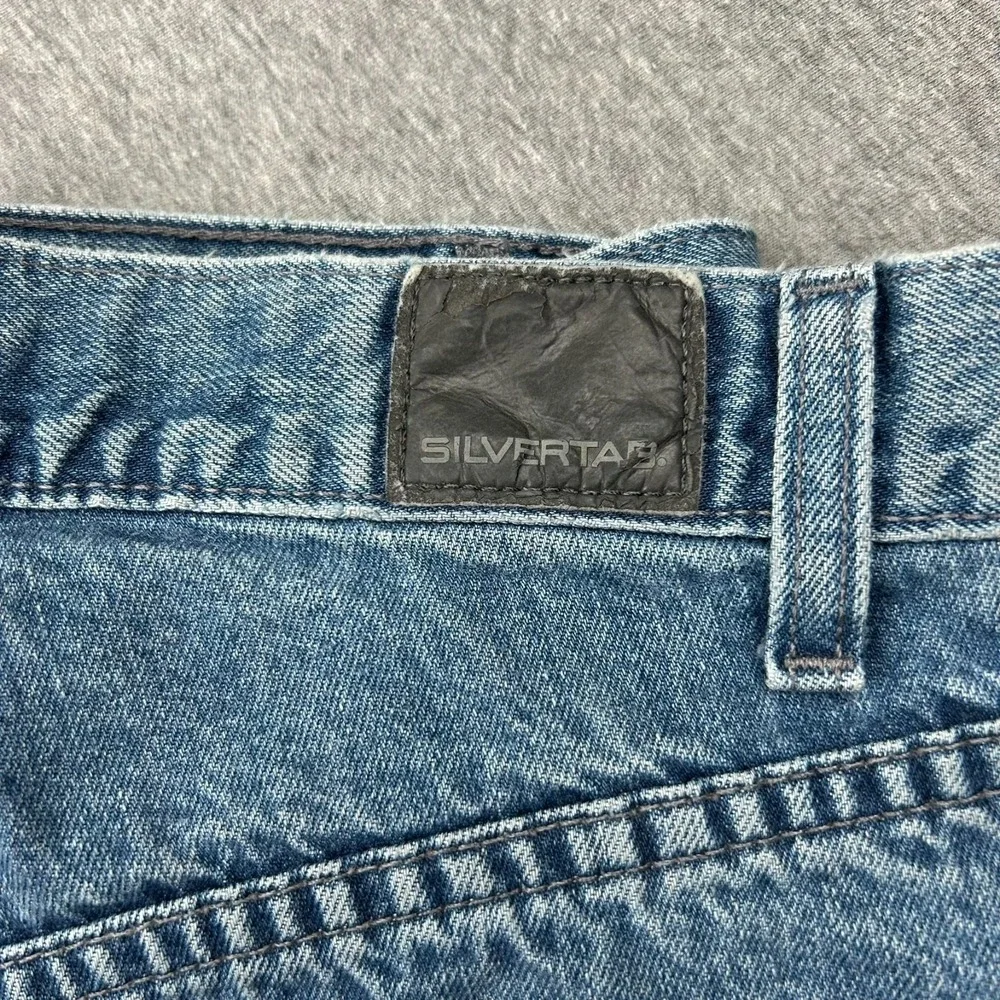 Levi's Silvertab Baggy Fit Jeans Mens 32x30 Medium Wash Denim Pants Y2K 2001